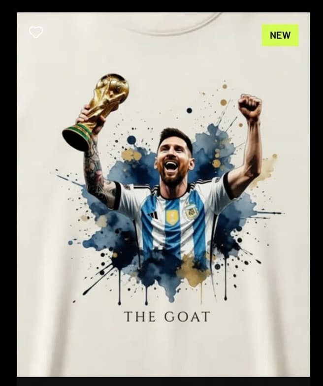MESSI — World Cup Splash