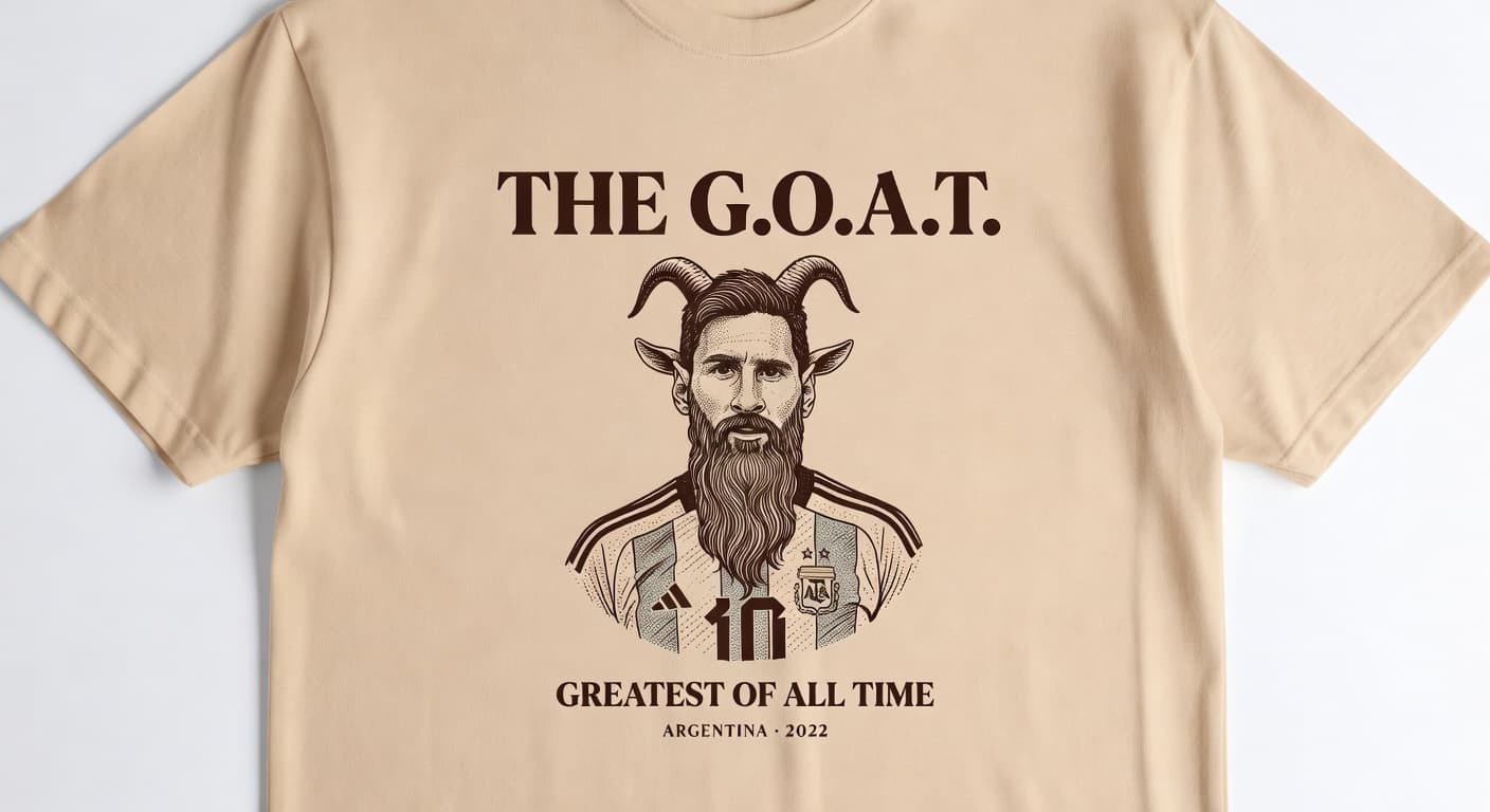 THE G.O.A.T. — Beige Oversized